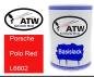 Preview: Porsche, Polo Red, L6602: 500ml Lackdose, von ATW Autoteile West.